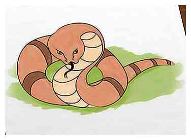 2 formas de dibujar una serpiente simple paso a paso