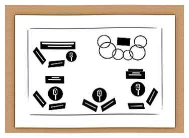 Comment dessiner un tracé de scène pour un groupe 5 étapes (avec des images)