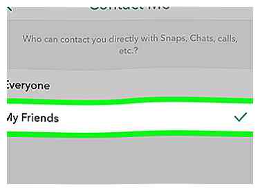 Comment autoriser uniquement les amis à vous contacter dans Snapchat 5 étapes