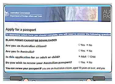 Comment faire une demande de passeport (avec photos)