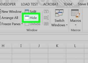 Sådan gemmer du kolonner i Excel 4 trin (med billeder)