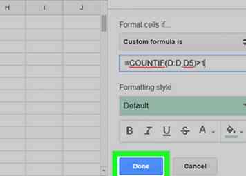 Comment mettre en évidence les doublons sur Google Sheets sur PC ou Mac