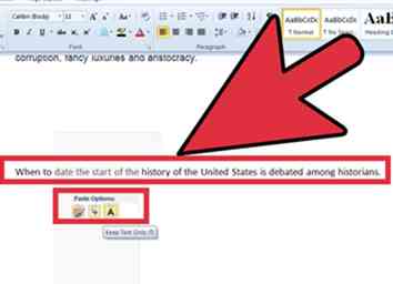 Sådan kopieres og indsættes i Microsoft Word 6 trin (med billeder)