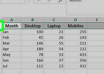 Comment compter les colonnes ou les lignes dans Excel sur PC ou Mac 4 étapes