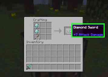 Wie man ein Diamantschwert in Minecraft fertigt - Gunook