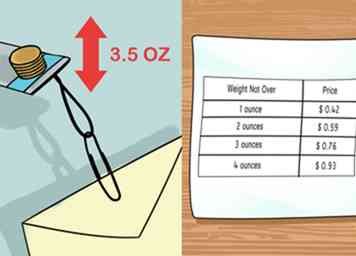 Comment créer une échelle d'affranchissement de lettre 13 étapes (avec des images)