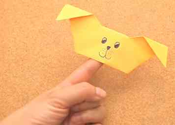 Comment créer une marionnette à doigt Origami Puppy 15 étapes