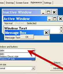 Cómo personalizar estilos visuales de Windows XP 7 pasos (con imágenes)