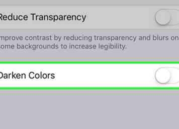 Sådan sænkes kontrast på en iPhone 6 trin (med billeder)