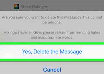 Comment supprimer un message sur iPhone ou iPad 5 étapes