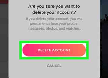 Comment supprimer un compte Tinder 14 étapes (avec photos)