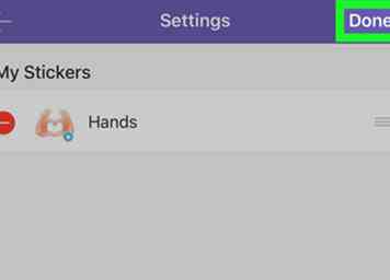 Comment supprimer des autocollants sur Viber sur iPhone ou iPad 8 étapes