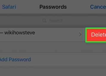 Comment supprimer vos mots de passe enregistrés de Safari sur un iPhone