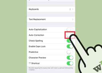 Hoe autocorrectie op een iPhone of iPod Touch uit te schakelen 4 stappen