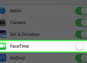 Comment désactiver FaceTime sur un iPhone 6 étapes (avec photos)