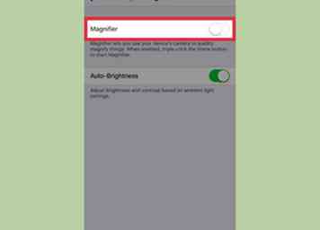 Comment désactiver la loupe sur un iPhone 5 étapes (avec photos)