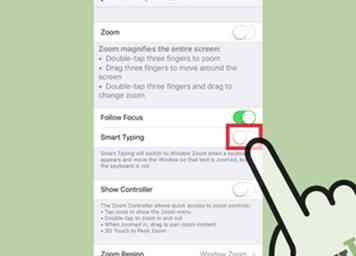 Comment désactiver Zoom Smart Typing sur un iPhone 5 étapes