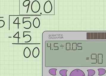 Comment diviser les nombres décimaux 8 étapes (avec photos)