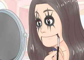 Cómo hacer el maquillaje de Alice Cooper 11 pasos (con fotos)
