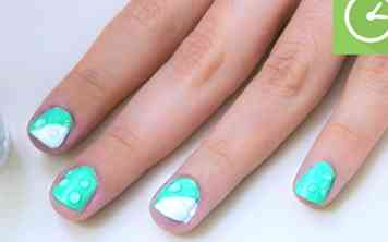 Comment faire Nail Art Gouttelettes d'eau 11 étapes (avec photos)