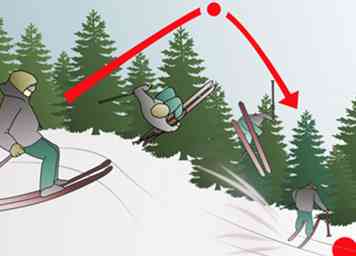 Comment faire une boucle Lincoln sur les skis 5 étapes (avec photos)