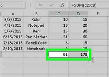 Sådan trækker og kopierer du en formel i Excel 4 trin (med billeder)