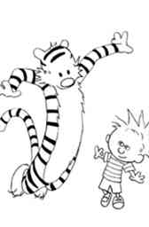 Comment dessiner Calvin et Hobbes 14 étapes