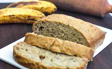 Zucchini-bananenbrood maken 8 stappen (met afbeeldingen)