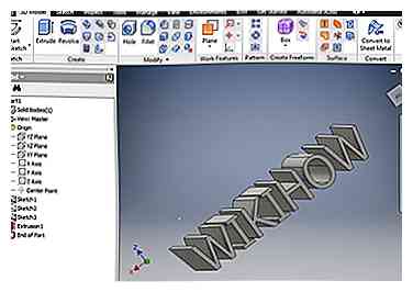 Comment extruder du texte dans Autodesk Inventor 14 étapes (avec photos)