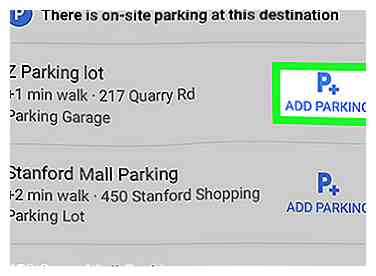 Cómo encontrar estacionamiento en Google Maps en Android 9 pasos