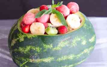 Hoe maak je een Dishless Summer Fruitsalade 9 stappen (met foto's)