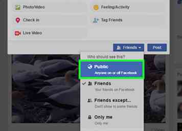 4 maneras de hacer pública una publicación de Facebook