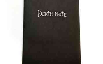 Hoe maak je een eenvoudige Death Notebook 7 stappen (met foto's)