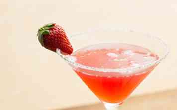 Comment faire un martini à la fraise 14 étapes (avec photos)