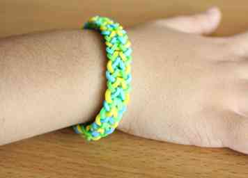 Comment faire un bracelet en queue de poisson inversé du métier à tisser arc-en-ciel