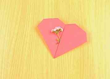 Hoe maak je een Origami Pocket Heart 11 stappen (met afbeeldingen)