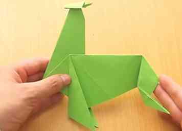 Een Origami-rendier maken (met afbeeldingen)