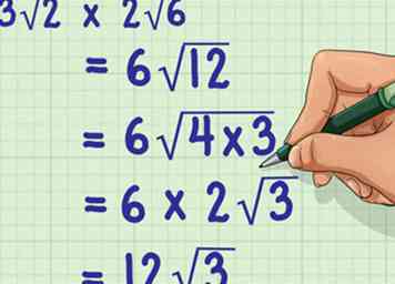 2 façons simples de multiplier les racines carrées