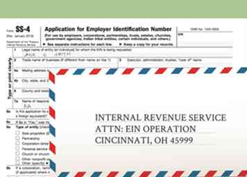 Comment obtenir un numéro d'identification fiscale pour une succession (avec photos)