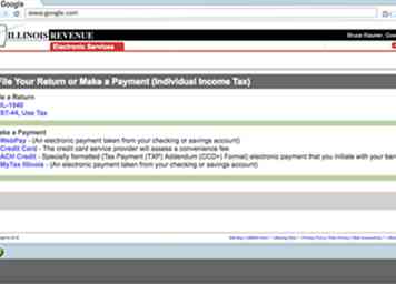 Comment payer la taxe de vente de l'Illinois en ligne 9 étapes (avec photos)