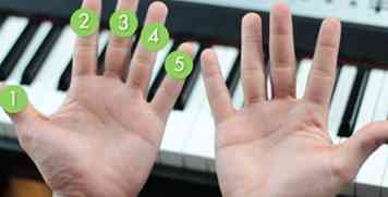 3 façons de placer correctement vos doigts sur les touches de piano