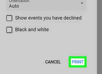 Hoe u uw Google-agenda kunt afdrukken 7 stappen (met afbeeldingen)