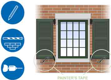 Comment accrocher des volets en bois sur brique 13 étapes (avec photos)
