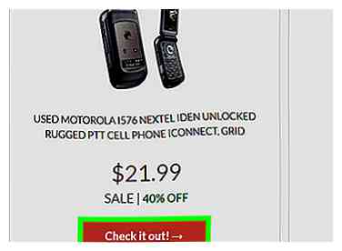 Sådan finder du og køber en billig Nextel-telefon 4 trin (med billeder)