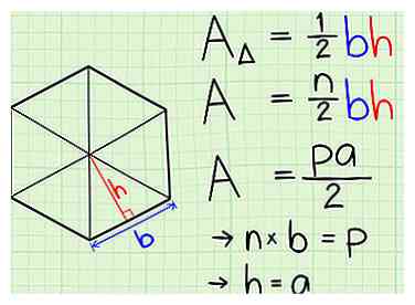 Comment trouver l'aire de polygones réguliers (avec des exemples)