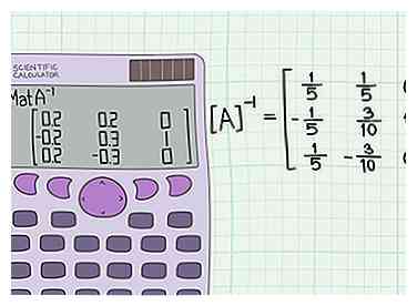 3 eenvoudige manieren om de inverse van een 3x3 matrix te vinden