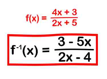Comment trouver l'inverse d'une fonction 4 étapes (avec des images)