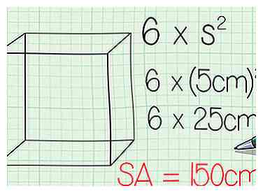 2 façons simples de trouver la surface d'un cube