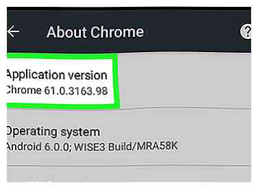 Comment trouver votre version sur Chrome sur Android 5 étapes