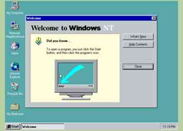 Hoe installeer ik Windows NT 4.0 Workstation (met afbeeldingen)